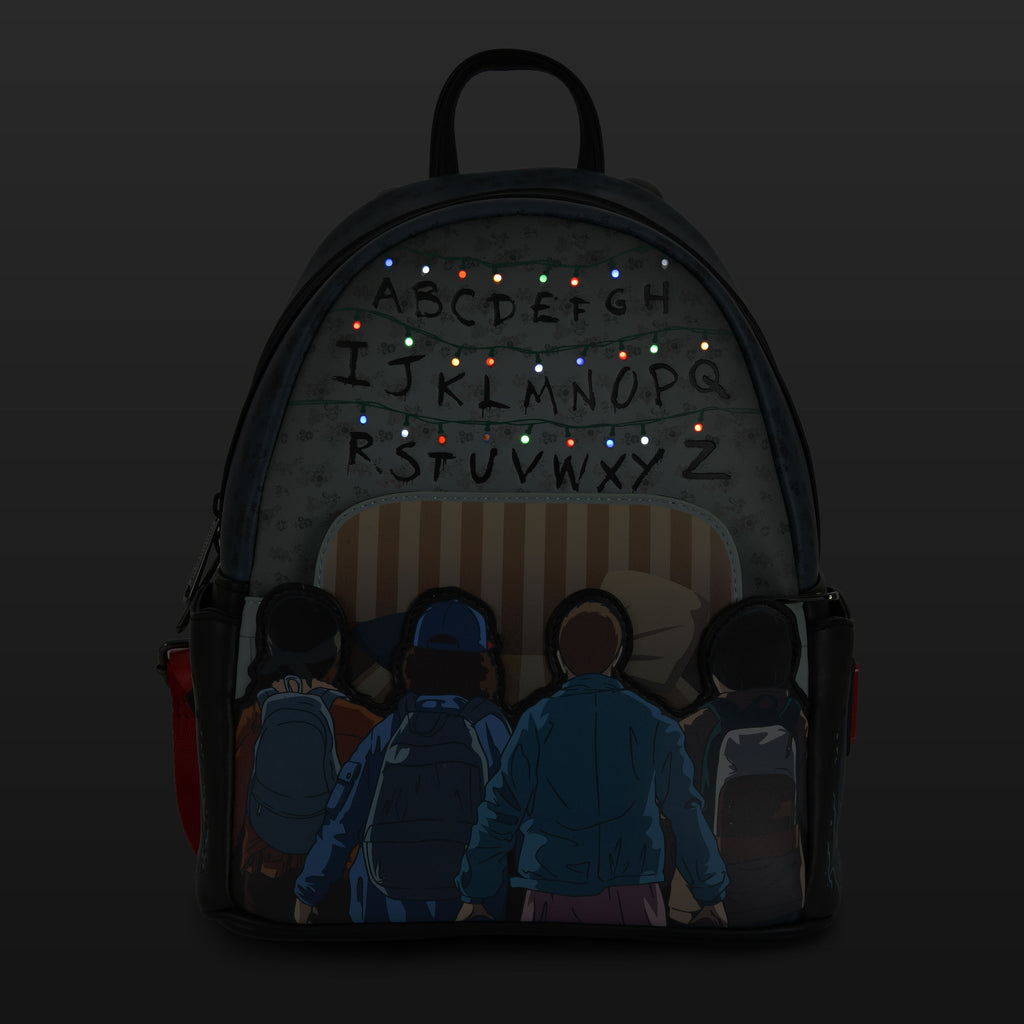 Produktbild Stranger Things - 10th Anniversary Mini Rucksack mit Leuchteffekt