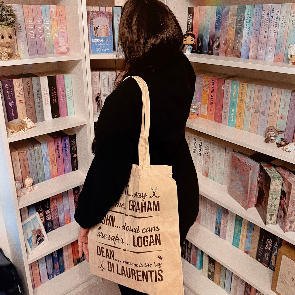 Immagine del prodotto Shopper di Garrett, John e Dean per fan di Off Campus