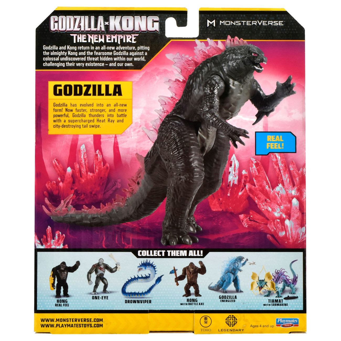 Immagine del prodotto Godzilla x Kong: The New Empire Action figure Godzilla Real
