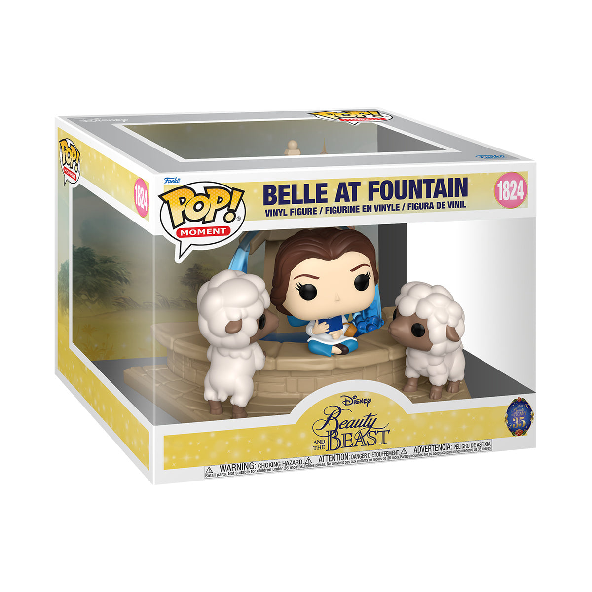 Immagine del prodotto La Bella e la Bestia - Castello e Belle set di figure Funko Bitty Pop Town