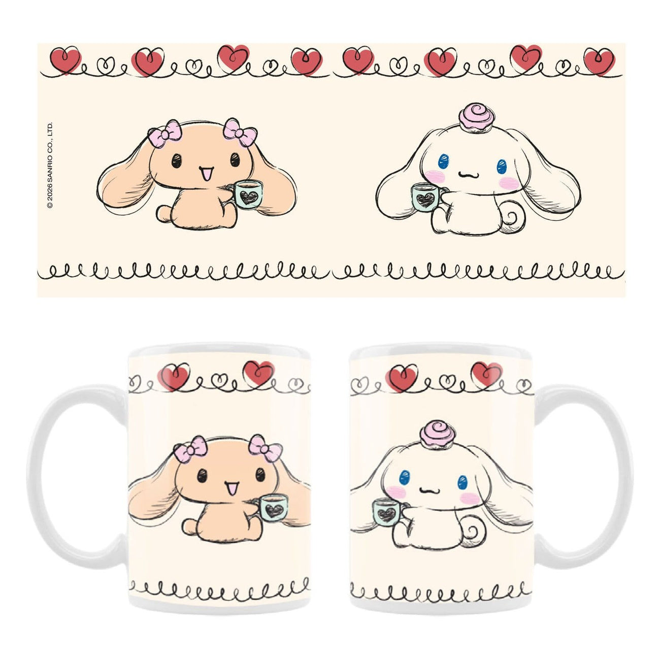 Produktbild Cinnamoroll Drawing Touch Tasse - Sanrio
