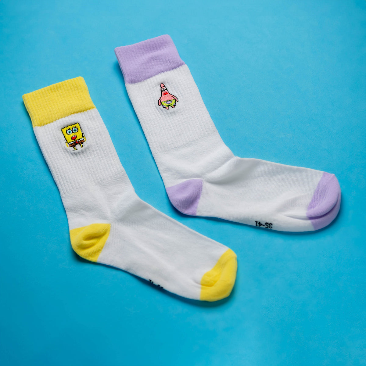 Immagine del prodotto SpongeBob - Set di 2 paia di calzini Patrick e SpongeBob