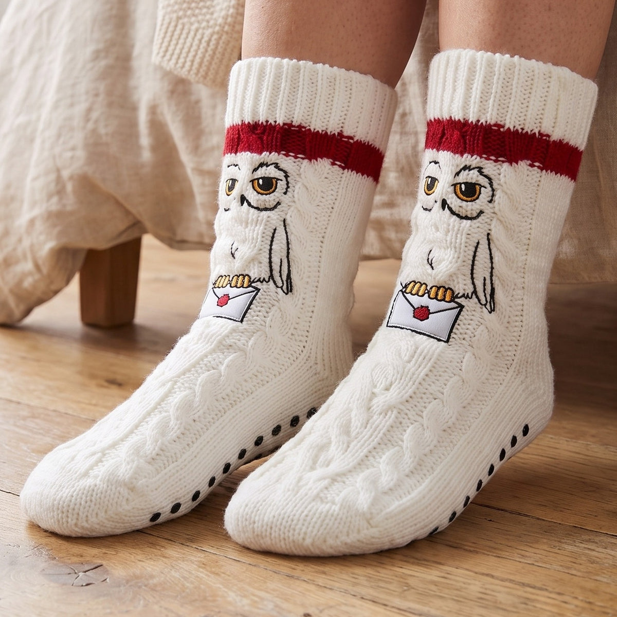 Produktbild Harry Potter - Hedwig Sherpa Socken