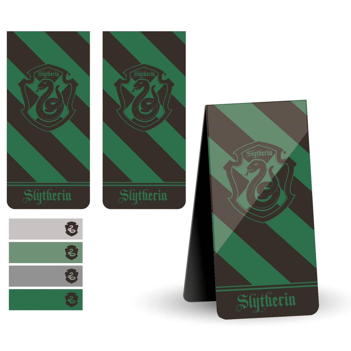 Produktbild Harry Potter - Slytherin Lesezeichen mit Haftnotizen