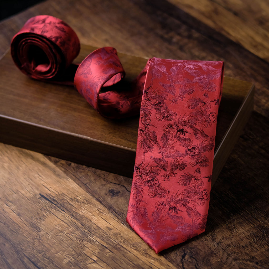 Immagine del prodotto Jurassic Park - Cravatta Red Jungle