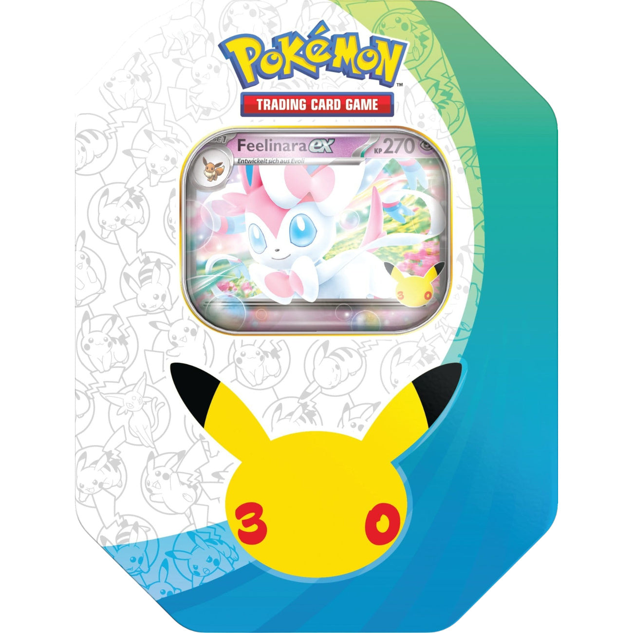 Produktbild Pokemon - 30 Jahre Evoli-Ex Tag Tin Sammelkartenbox