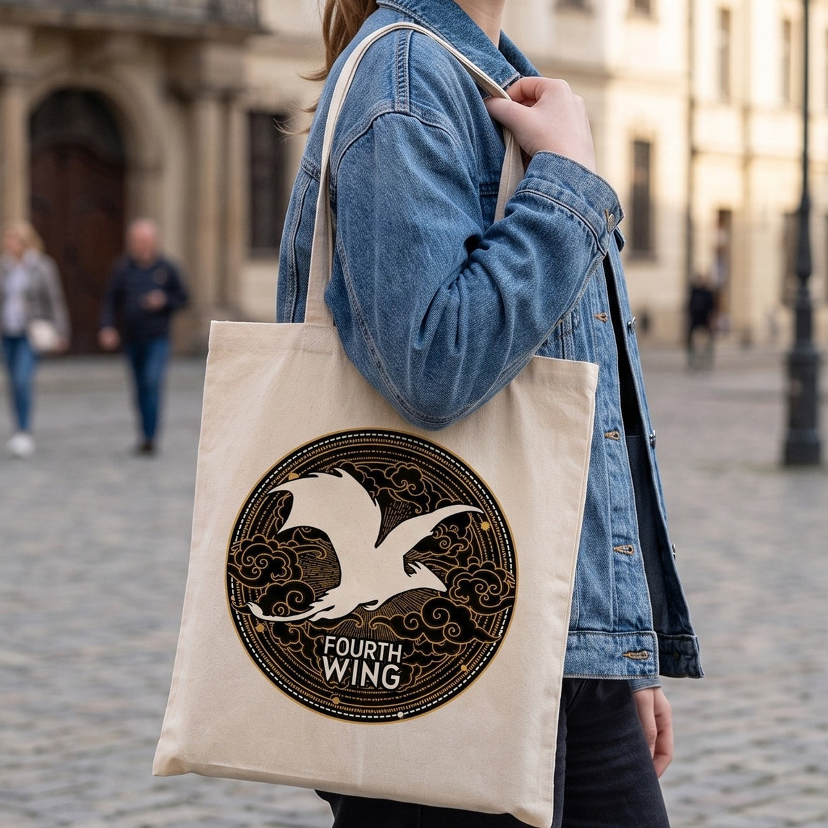 Produktbild Fourth Wing - Dragon Jutebeutel
