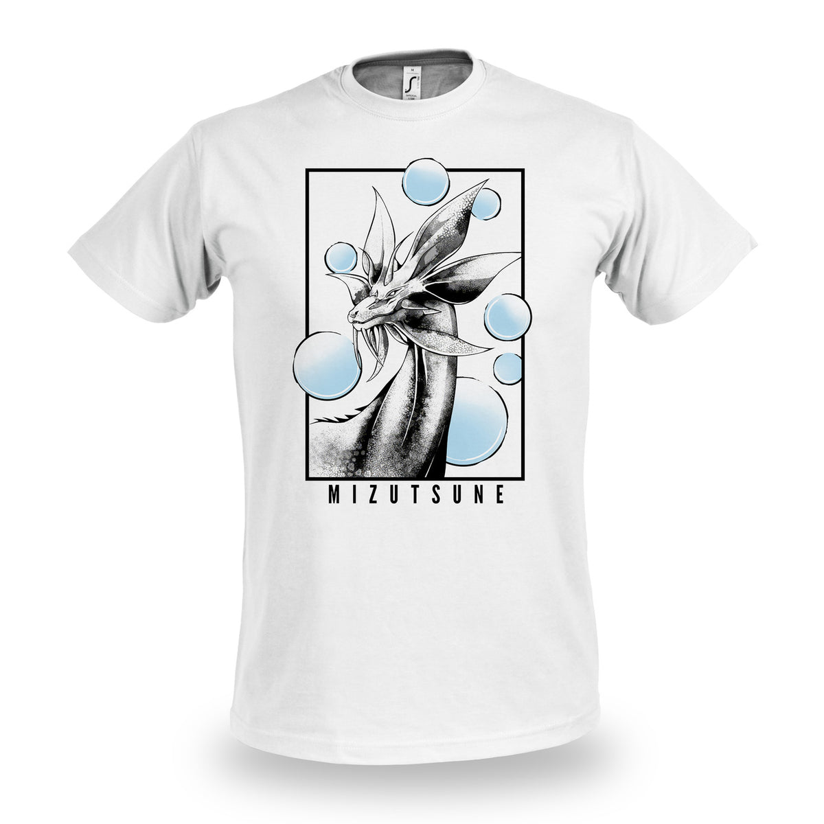 Produktbild Mizutsune T-Shirt weiß für Monster Hunter Fans