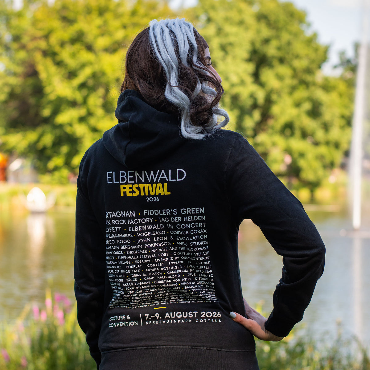 Image produit Elbenwald Festival 2026 - Sweat à capuche Line-Up