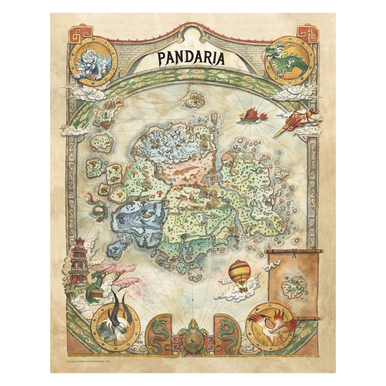 Produktbild World of Warcraft - Kunstdrucke 5er Set