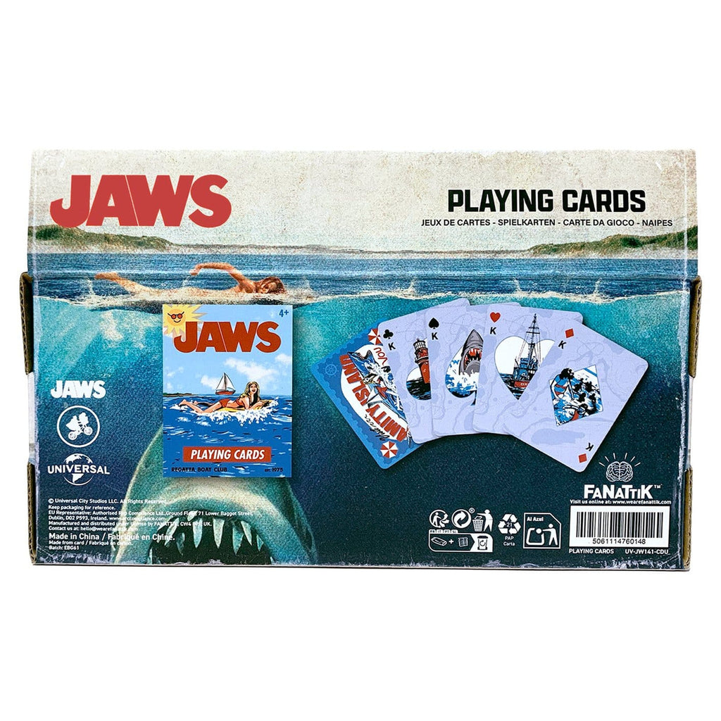 Image produit Les Dents de la mer - Jeu de cartes présentoir de 12