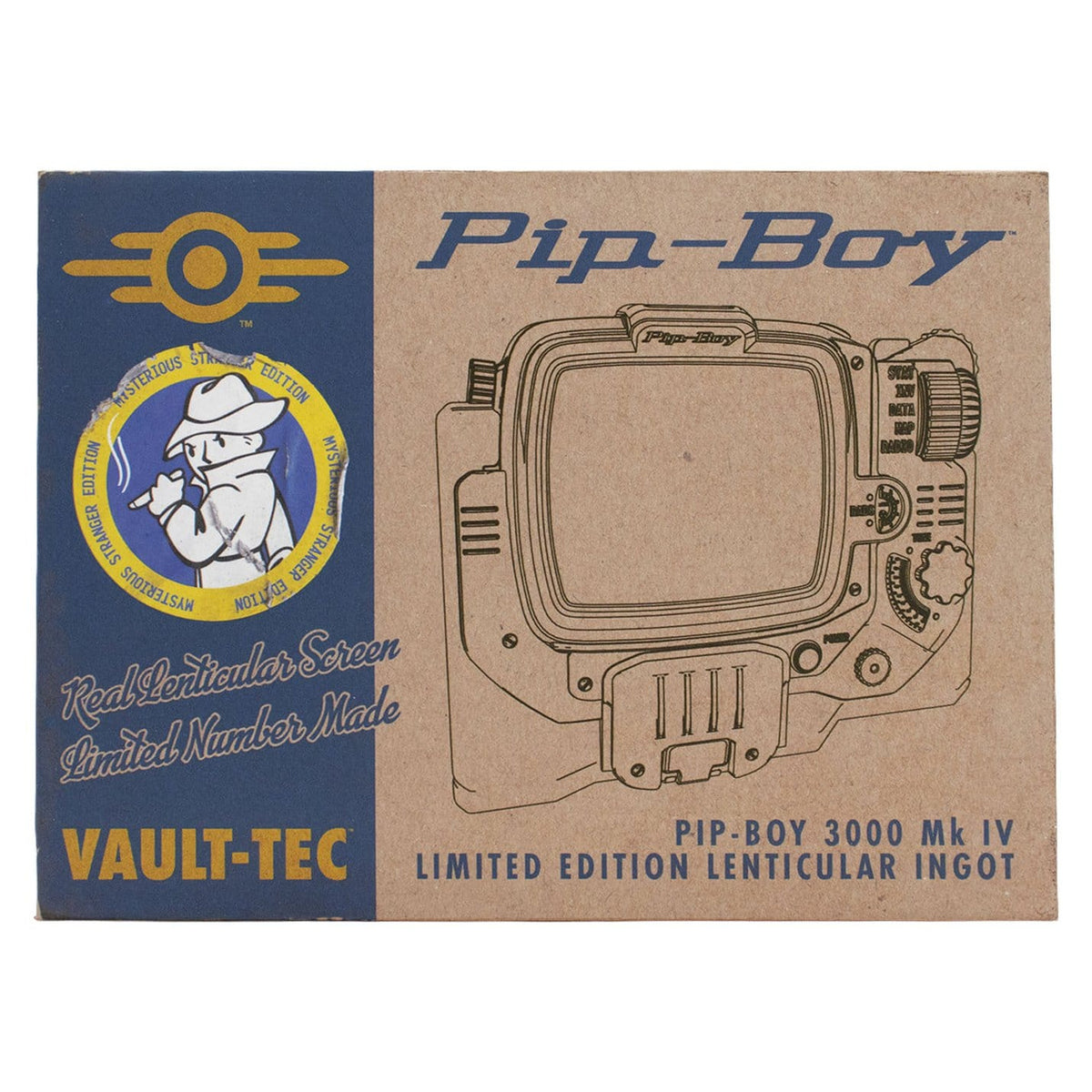 Produktbild Fallout - Pip-Boy Lentikularbarren Sammler Replik Limited Edition