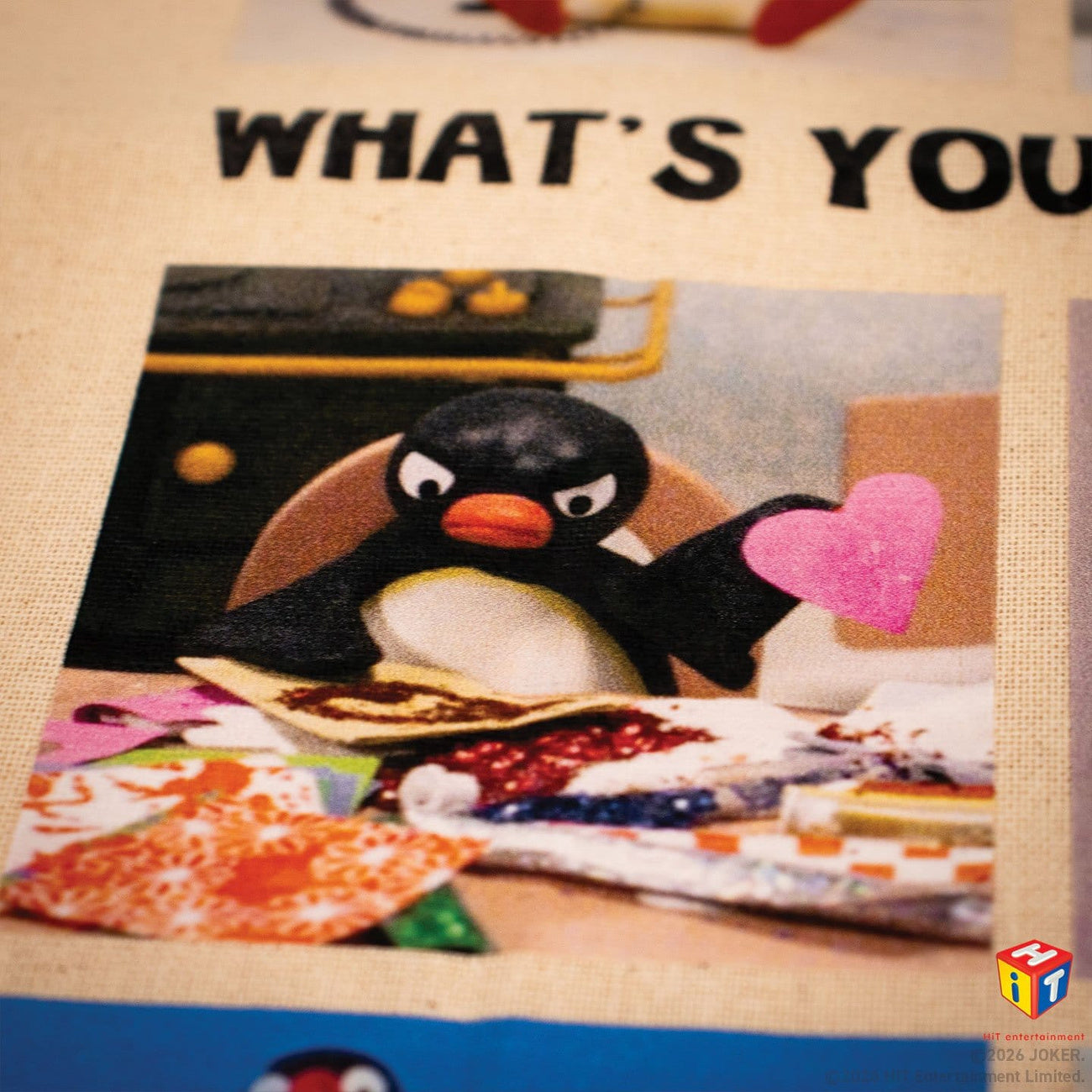 Produktbild Pingu - Moods of the Pingu Jutebeutel