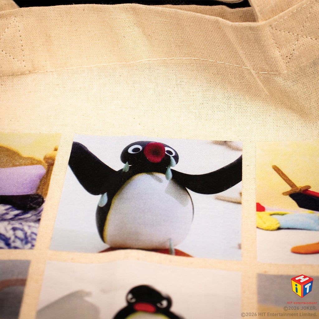 Produktbild Pingu - Moods of the Pingu Jutebeutel