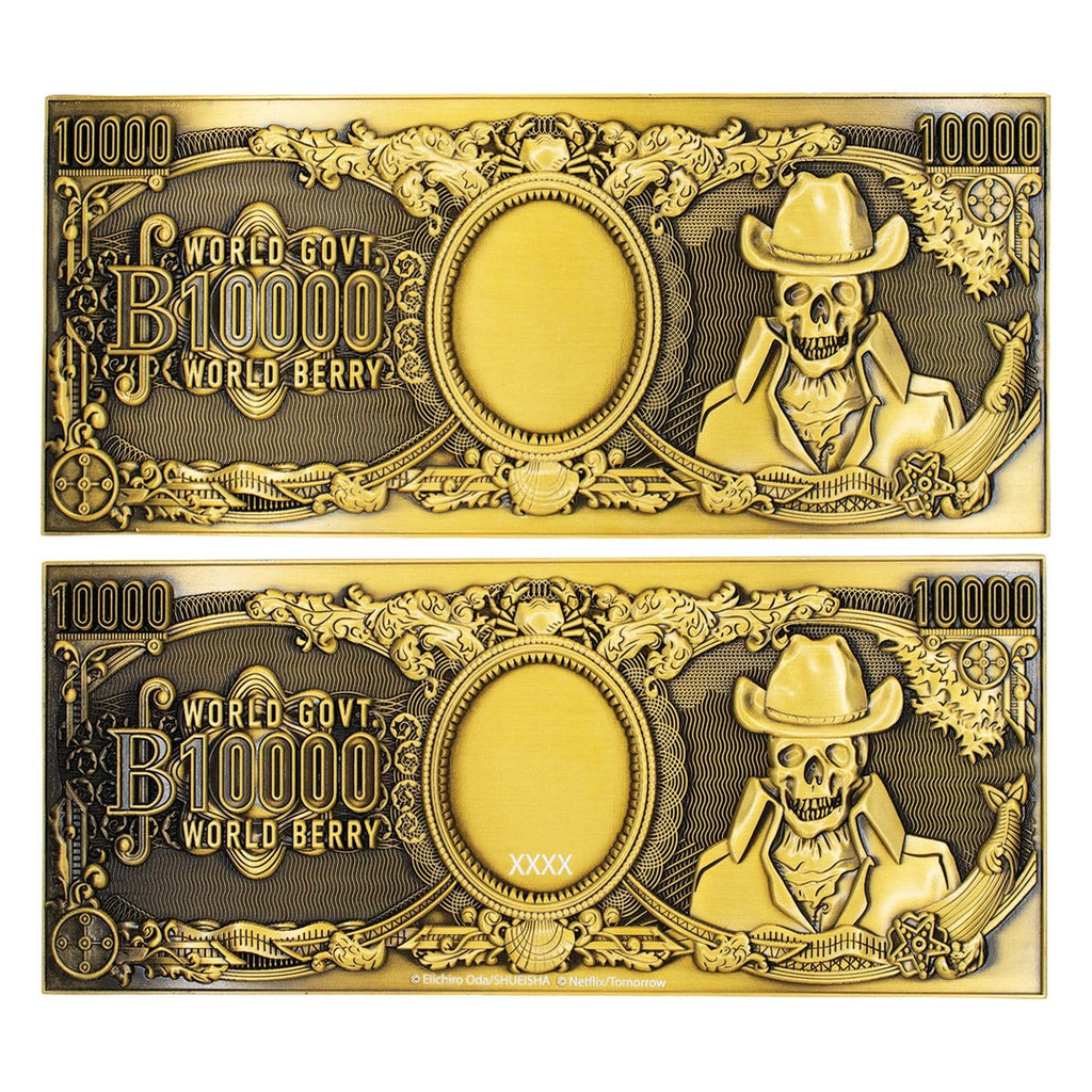 Immagine del prodotto One Piece - Replica da collezione banconota in metallo 1000 World Berry