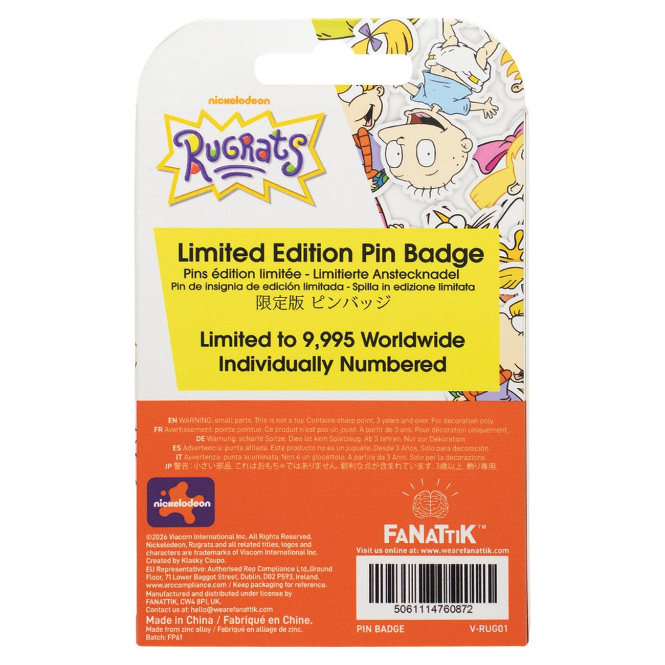 Produktbild Rugrats - 35th Anniversary Ansteck-Pin Limited Edition