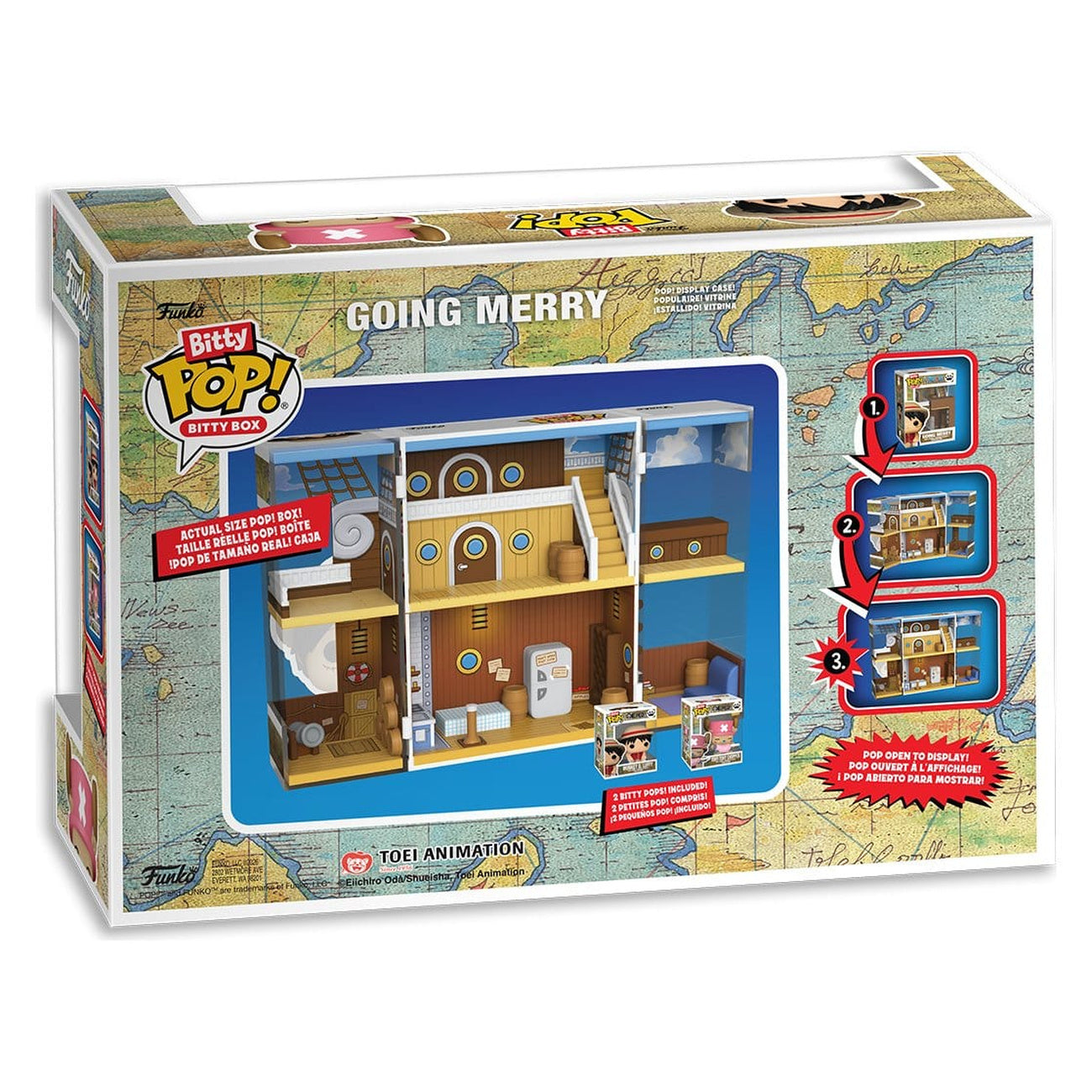 Produktbild One Piece - Going Merry Funko Bitty Pop Box