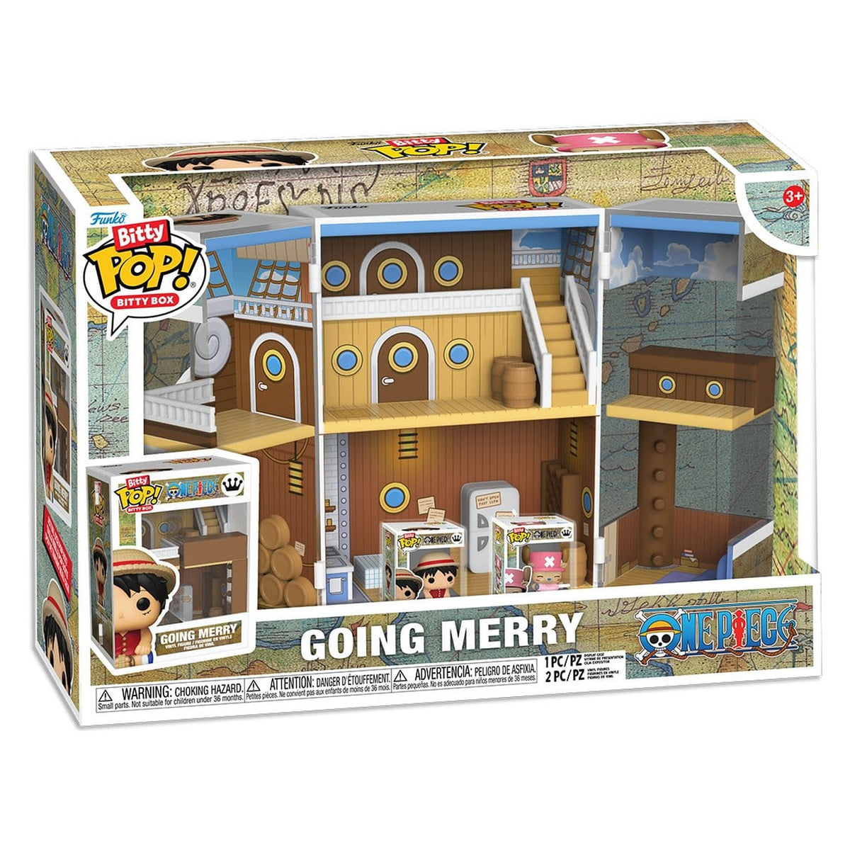 Produktbild One Piece - Going Merry Funko Bitty Pop Box