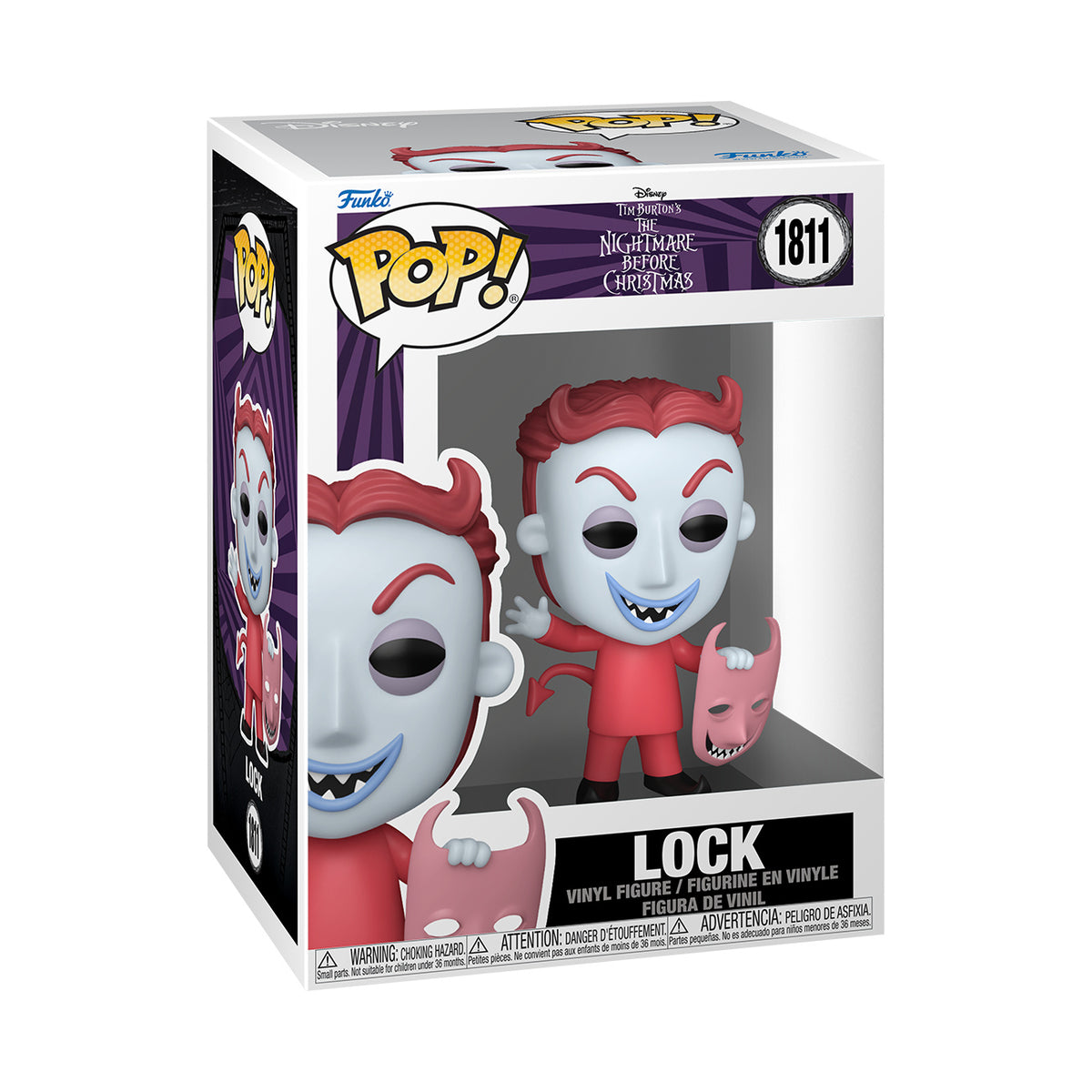 Produktbild Nightmare Before Christmas - Lock Funko Pop Figur