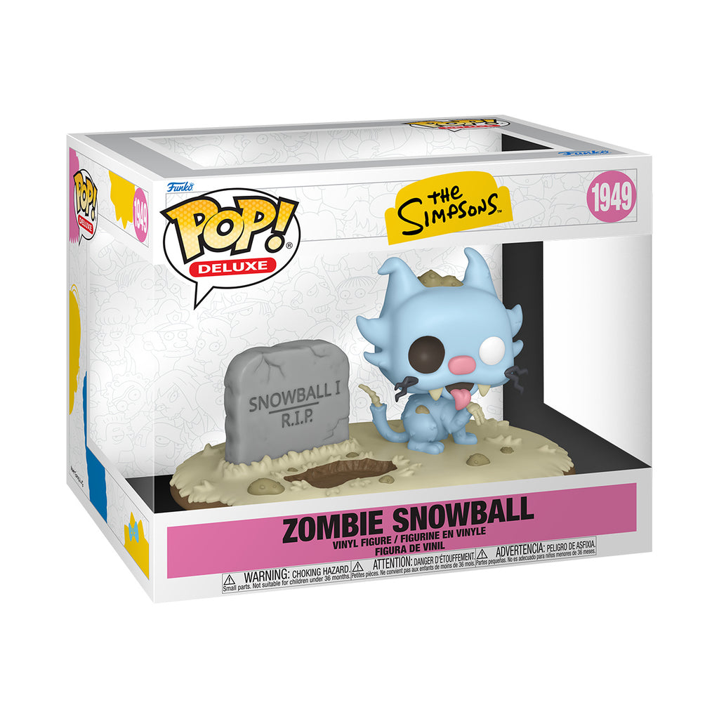 Immagine del prodotto I Simpson - Figura Funko Pop Deluxe Zombie Snowball