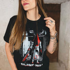Immagine del prodotto T-shirt nera Pyramid Head per fan di Silent Hill