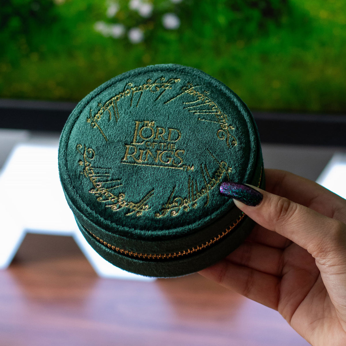 Image produit Le Seigneur des Anneaux - Boîte à bijoux en peluche L'Anneau Unique