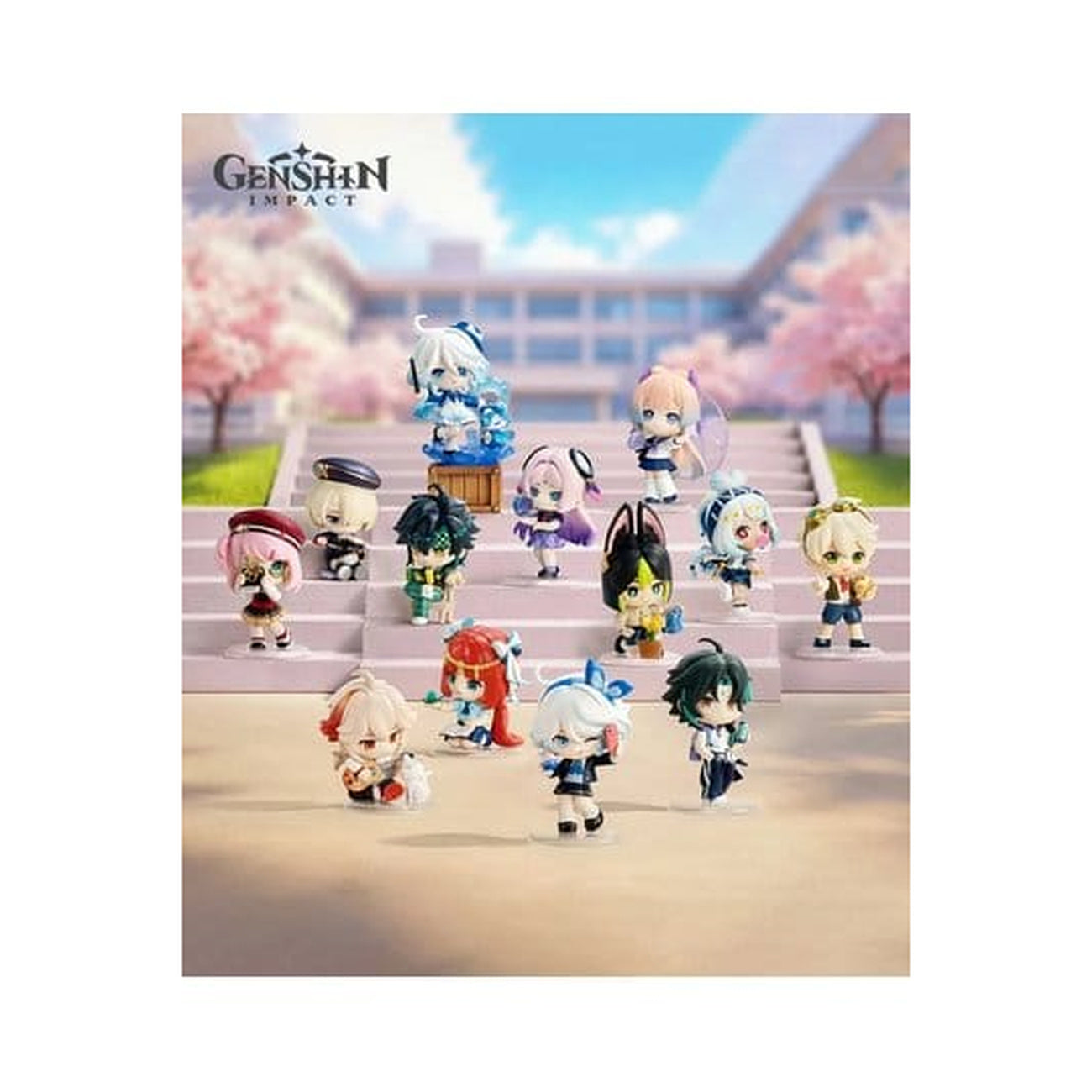 Image produit Genshin Impact - Figurine Chibi Academy Light Shadow Poetry