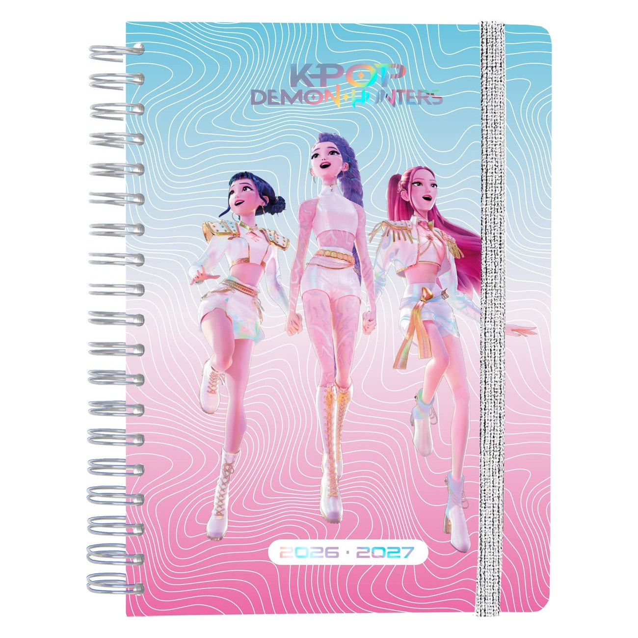 Image produit KPop Demon Hunters Agenda hebdomadaire 2026/2027 A5
