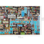 Produktbild 8-Bit Pixel Puzzle London Level 3 1000 Teile