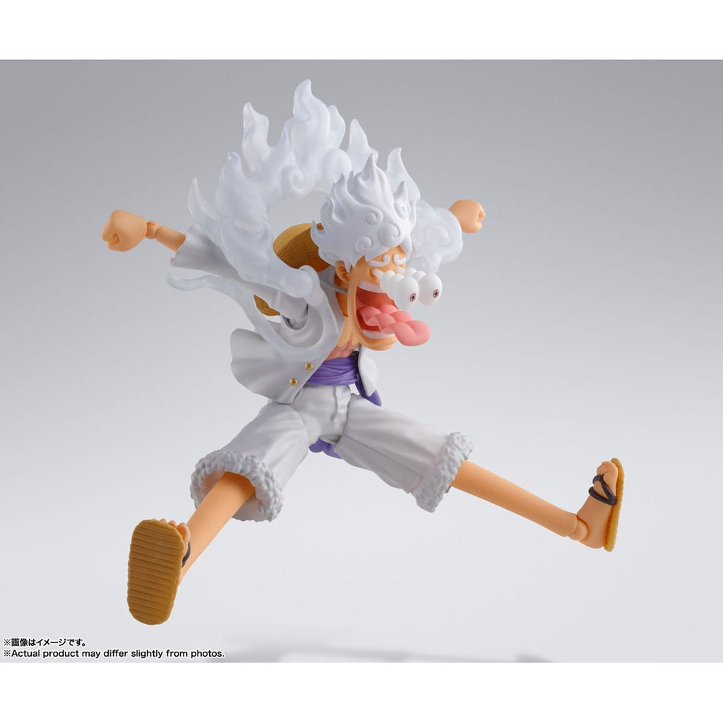 Image produit One Piece S.H. Figuarts figurine articulée Monkey D. Luffy Gear 5