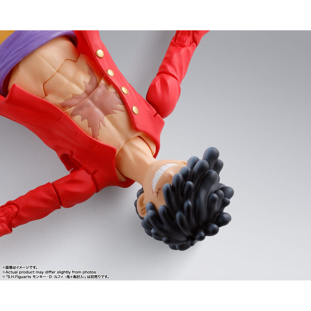 Image produit One Piece S.H. Figuarts figurine articulée Monkey D. Luffy Gear 5