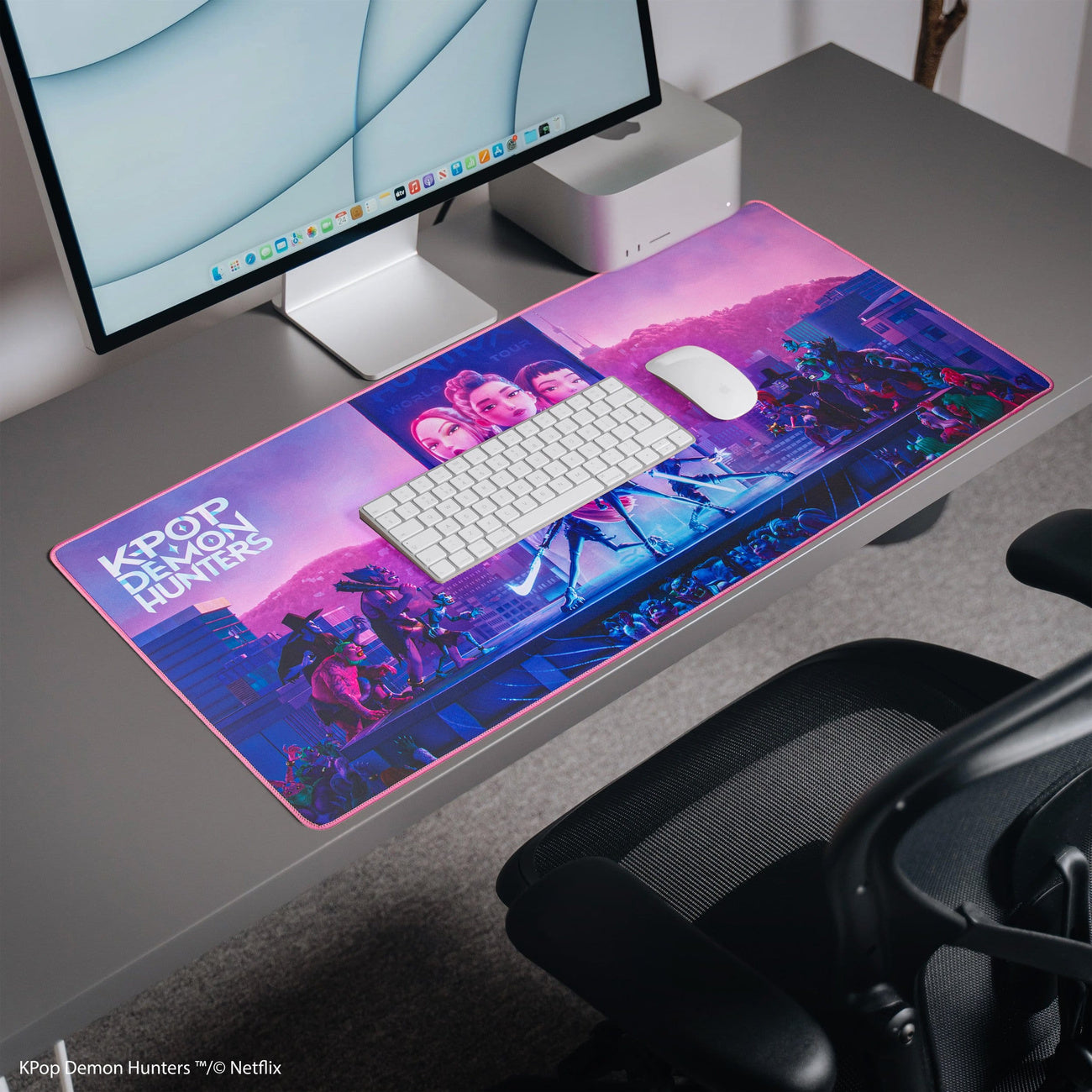 Image produit Sous-main KPop Demon Hunters Takedown XL