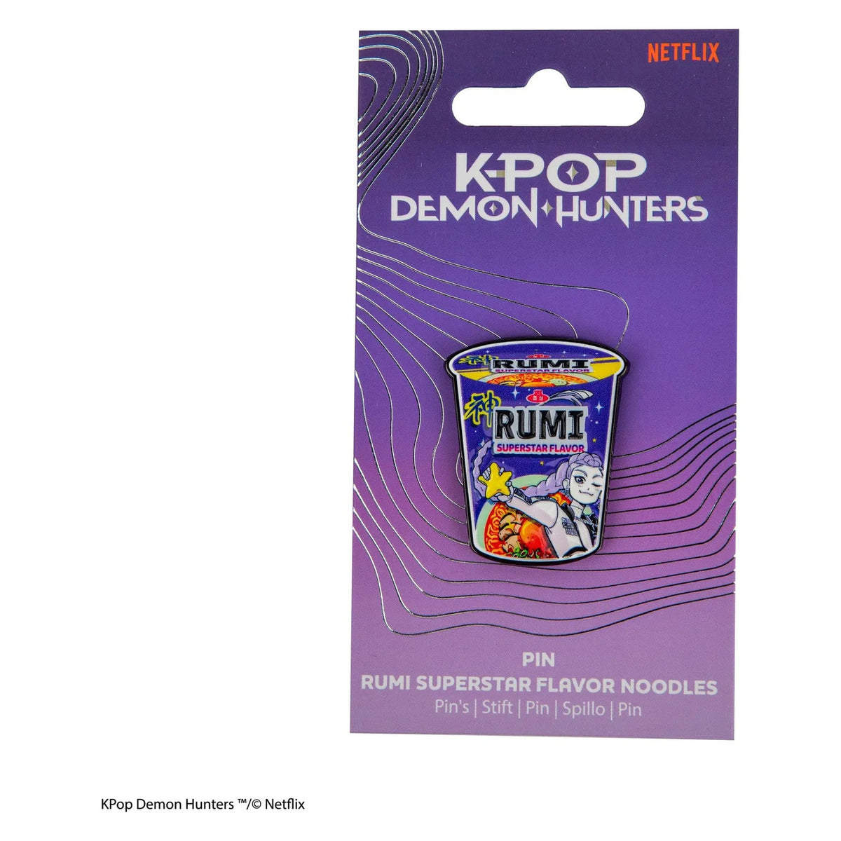 Immagine del prodotto Spilla KPop Demon Hunters Rumi Superstar Flavor Noodles