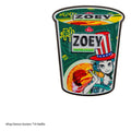 Image produit Pin's KPop Demon Hunters Zoey Hamburger Noodles