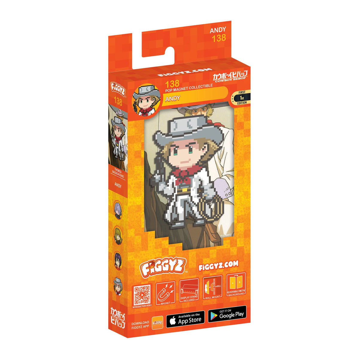 Product image Cowboy Bebop FiGGYZ Magnet Collectible Figure Andy 11 cm