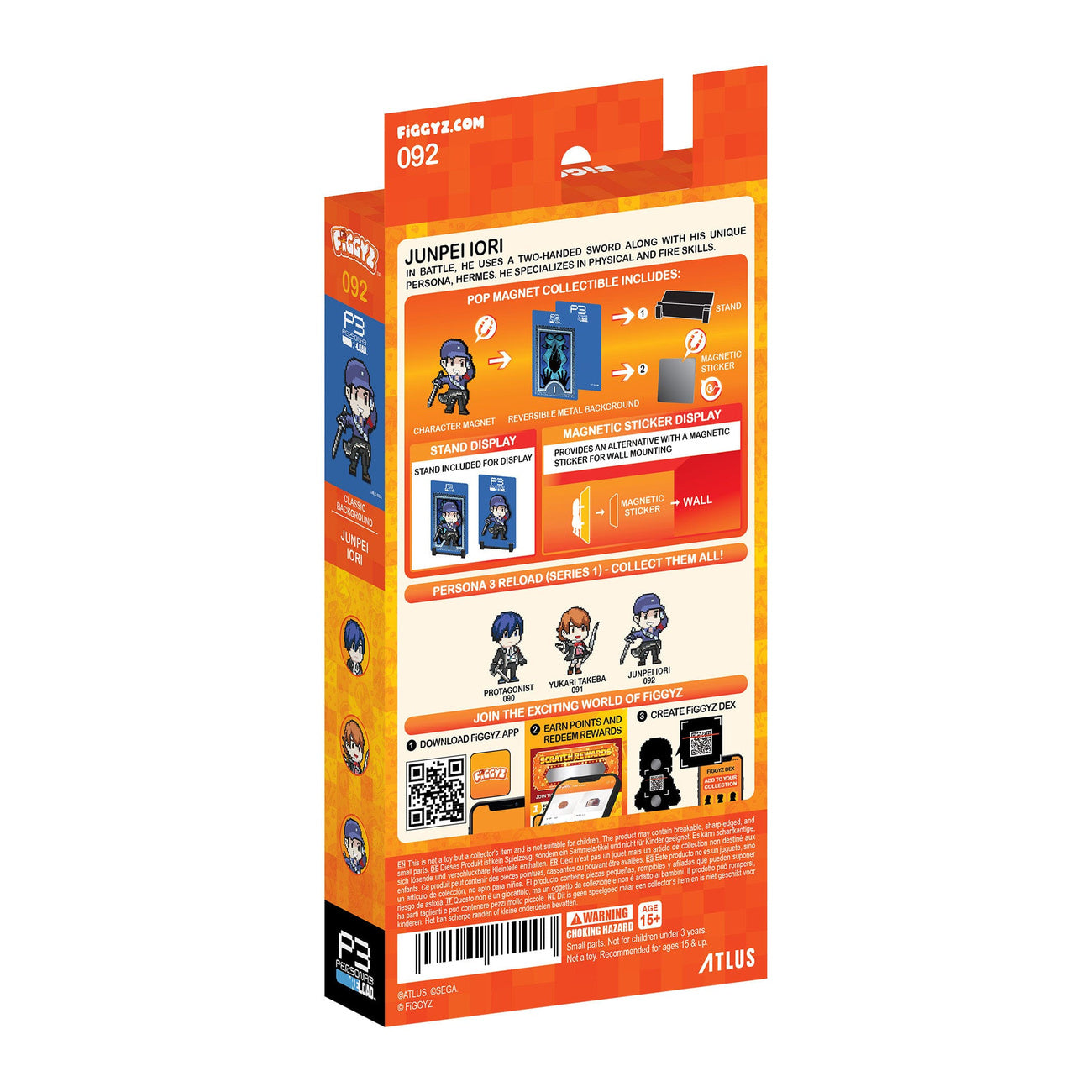 Produktbild Persona 3 Reload FiGGYZ Magnet-Sammelfigur Junpei Iori 11 cm
