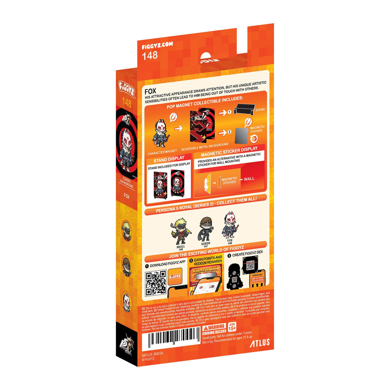 Produktbild Persona 5 FiGGYZ Magnet-Sammelfigur Fox 11 cm