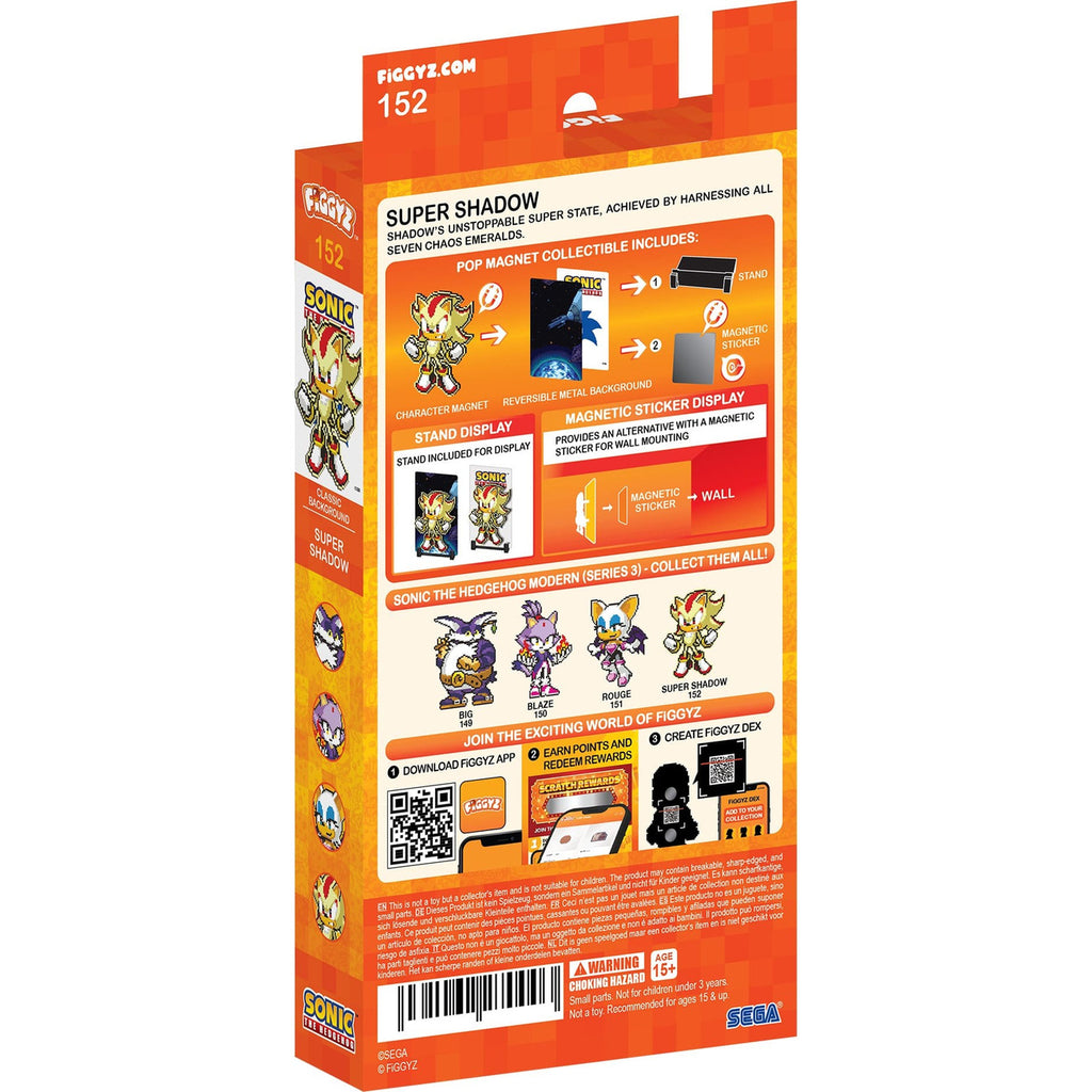 Immagine del prodotto Sonic the Hedgehog (Modern) FiGGYZ Super statuetta da collezione magnetica