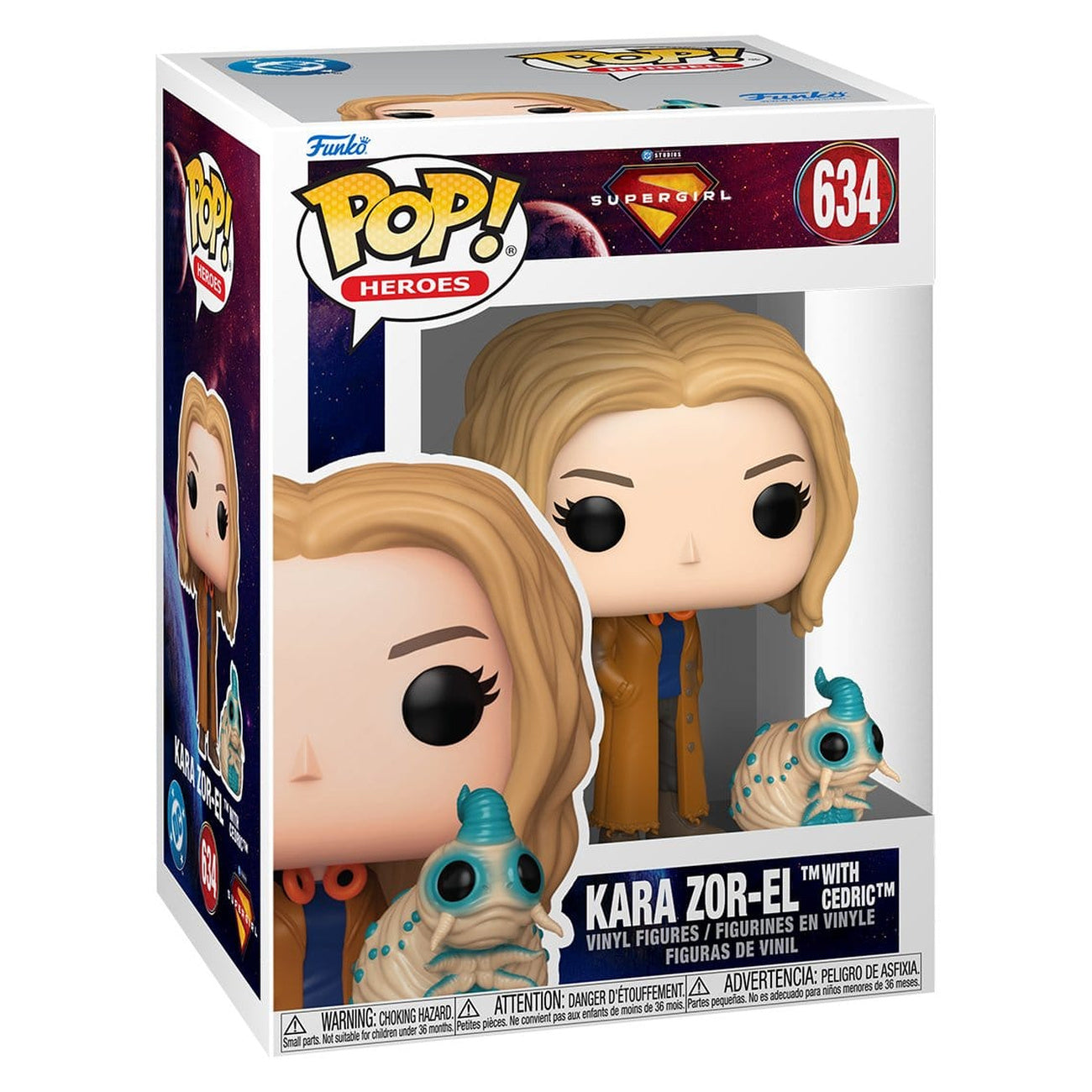 Immagine del prodotto Figura in vinile POP! Supergirl (2026) Kara Zor-El con Cedric 9