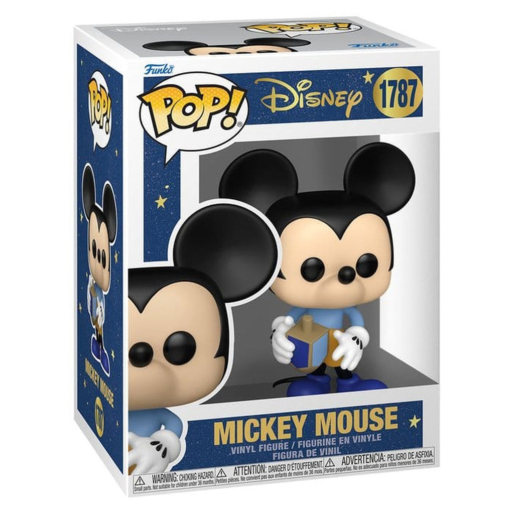 Produktbild Disney POP! Vinyl Figur : Hanukkah- Mickey(dreidel) 9 cm