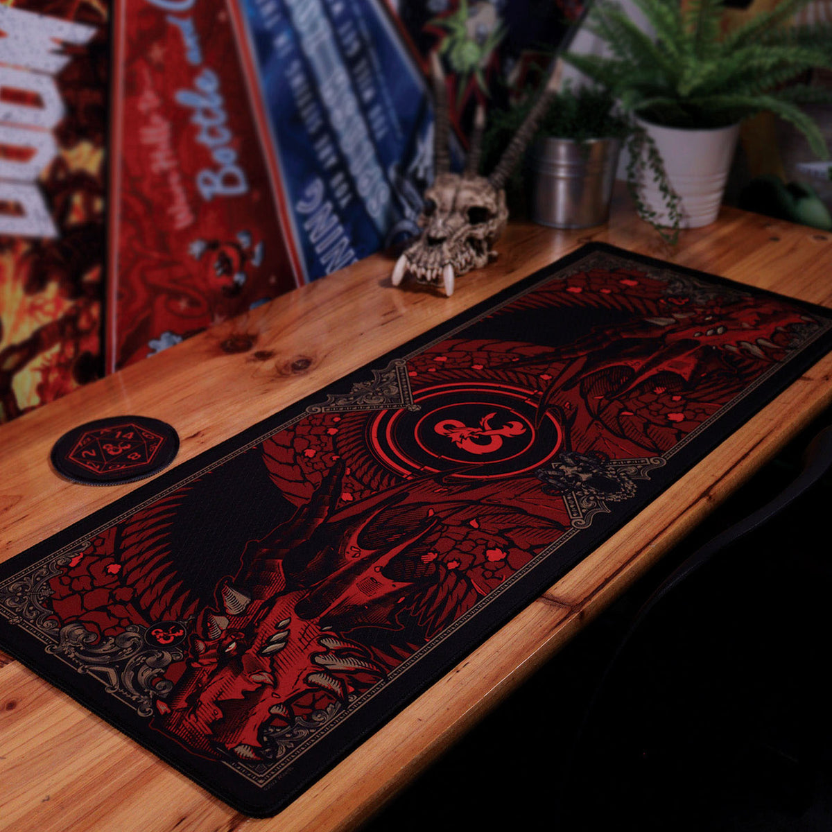 Immagine del prodotto Set sottomano e sottobicchiere Dungeons & Dragons