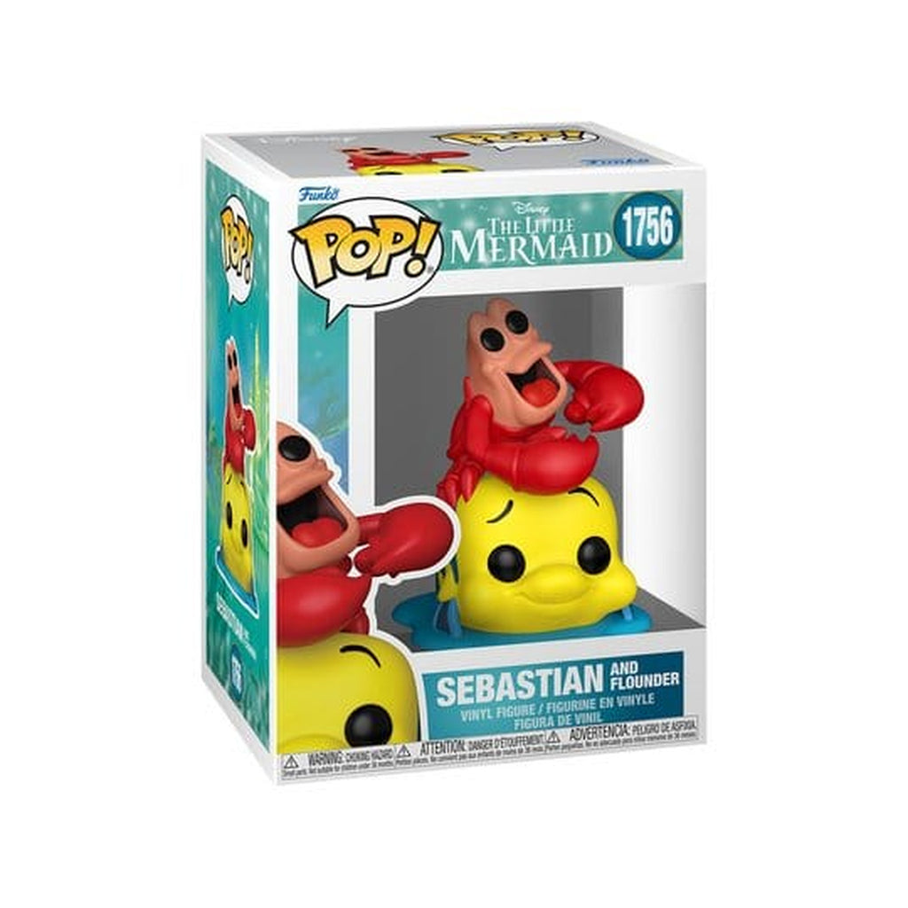 Immagine del prodotto Figura in vinile Disney POP!: TLM S3 - Sebastian & Flounder 9 cm