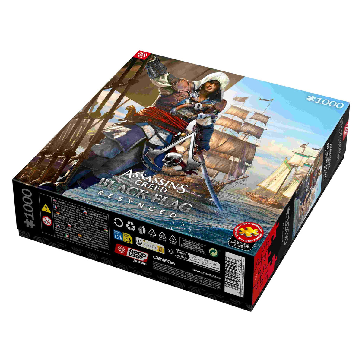 Immagine del prodotto Puzzle Assassin's Creed Black Flag Resynced (1000 pezzi)