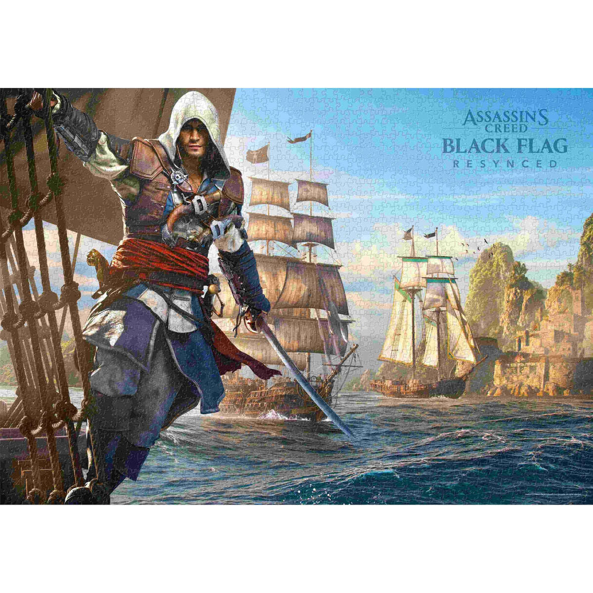 Immagine del prodotto Puzzle Assassin's Creed Black Flag Resynced (1000 pezzi)
