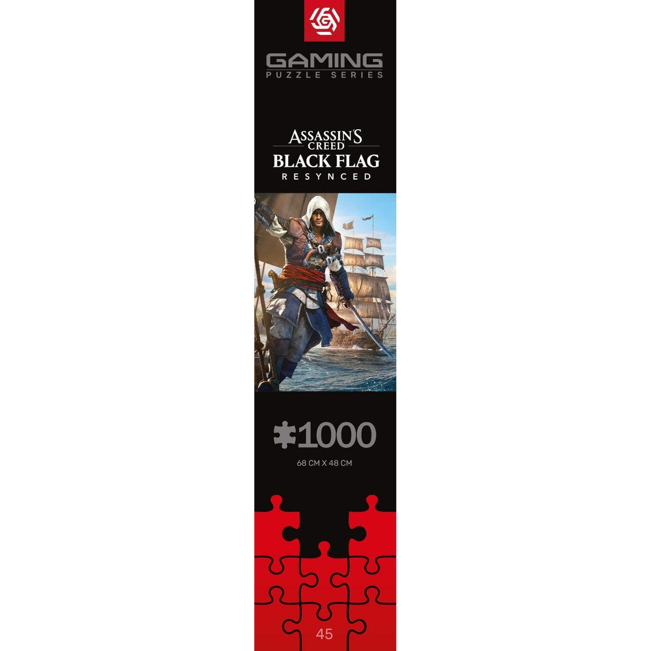 Immagine del prodotto Puzzle Assassin's Creed Black Flag Resynced (1000 pezzi)
