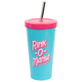 Immagine del prodotto Bicchiere Stranger Things Rink-O-Mania con cannuccia 550 ml