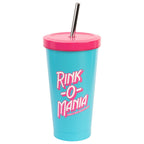Immagine del prodotto Bicchiere Stranger Things Rink-O-Mania con cannuccia 550 ml