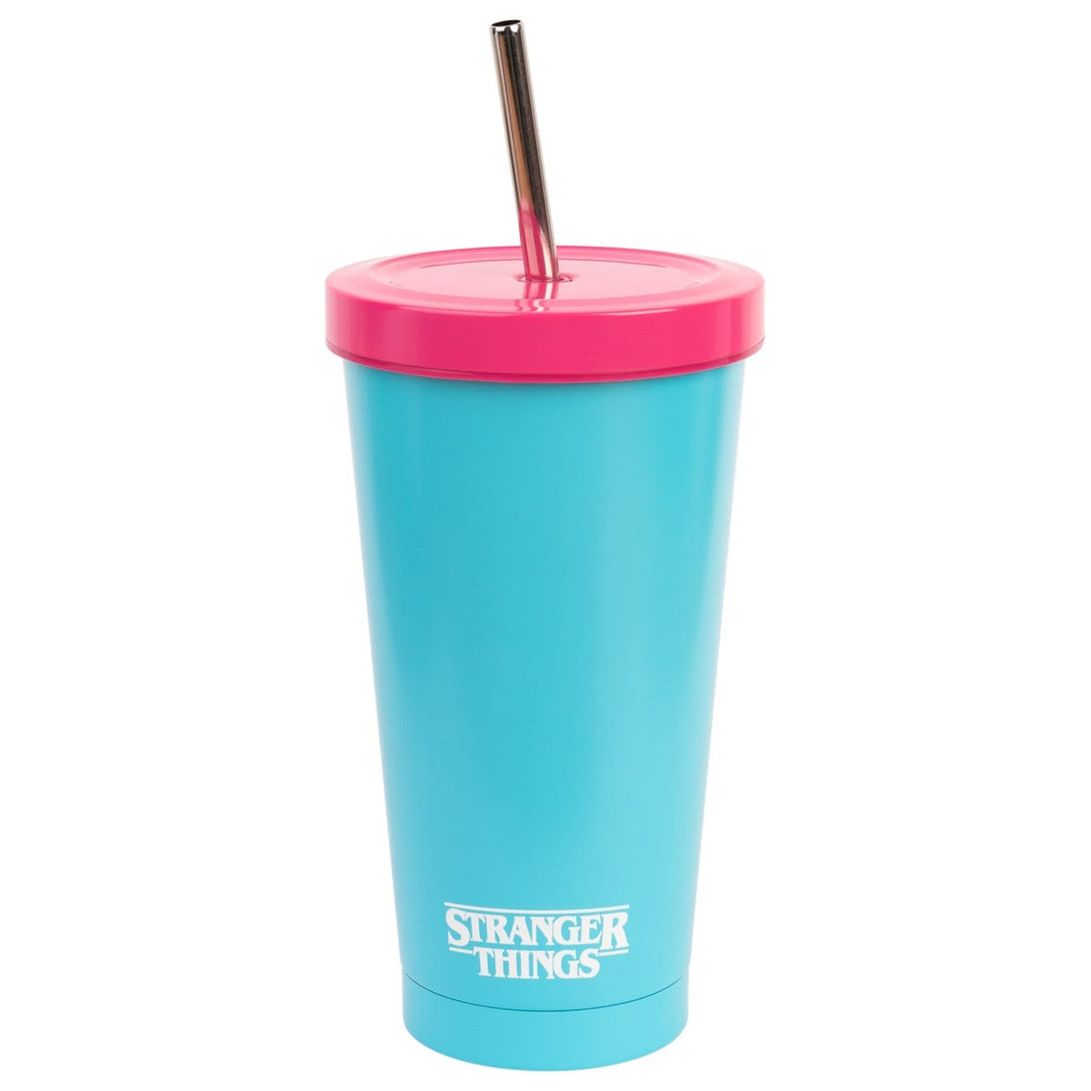 Immagine del prodotto Bicchiere Stranger Things Rink-O-Mania con cannuccia 550 ml