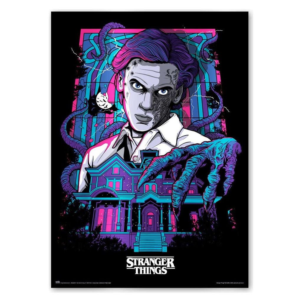 Produktbild Stranger Things Leuchtendes Poster Premium 50 x 70 cm