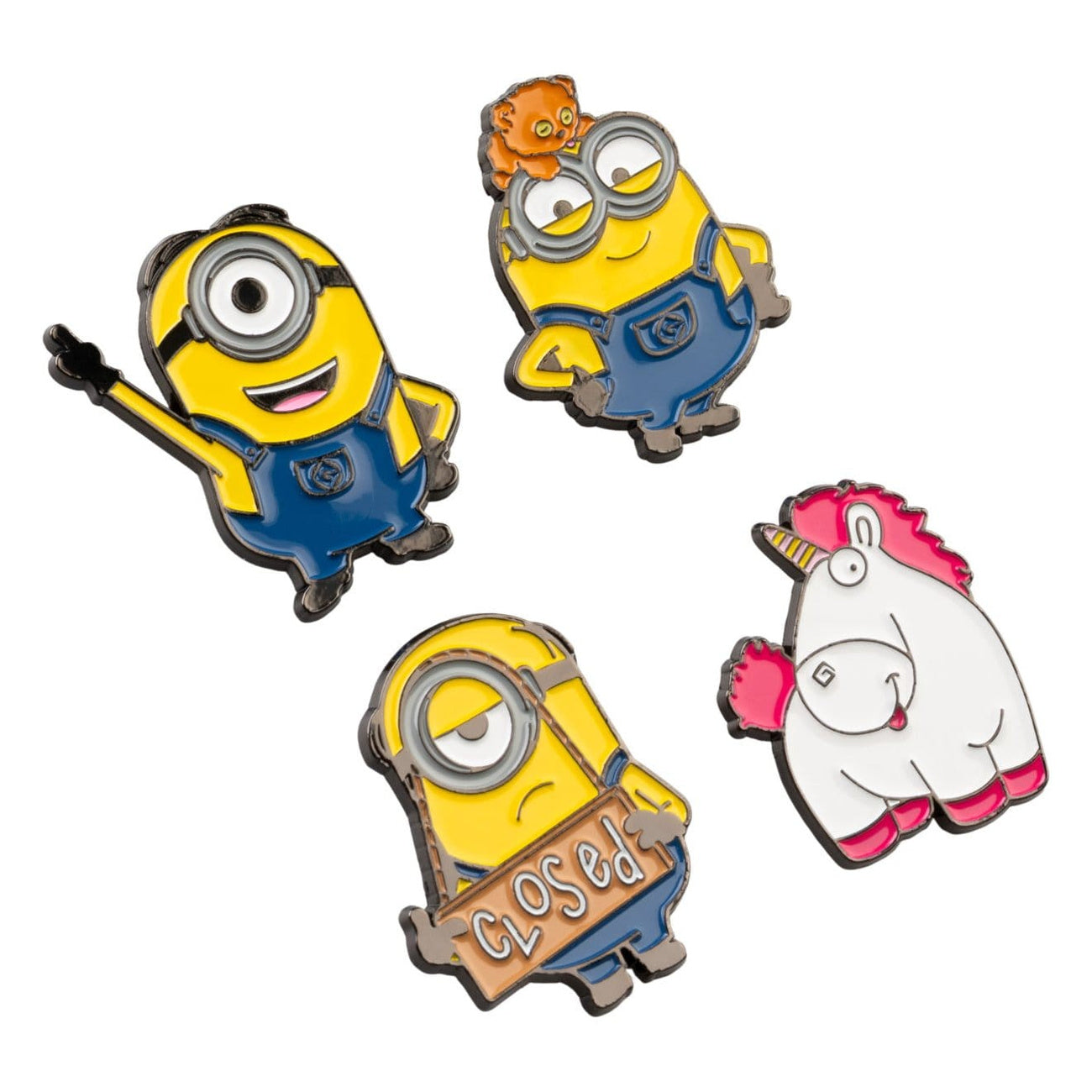 Image produit Set de 4 pins Minions